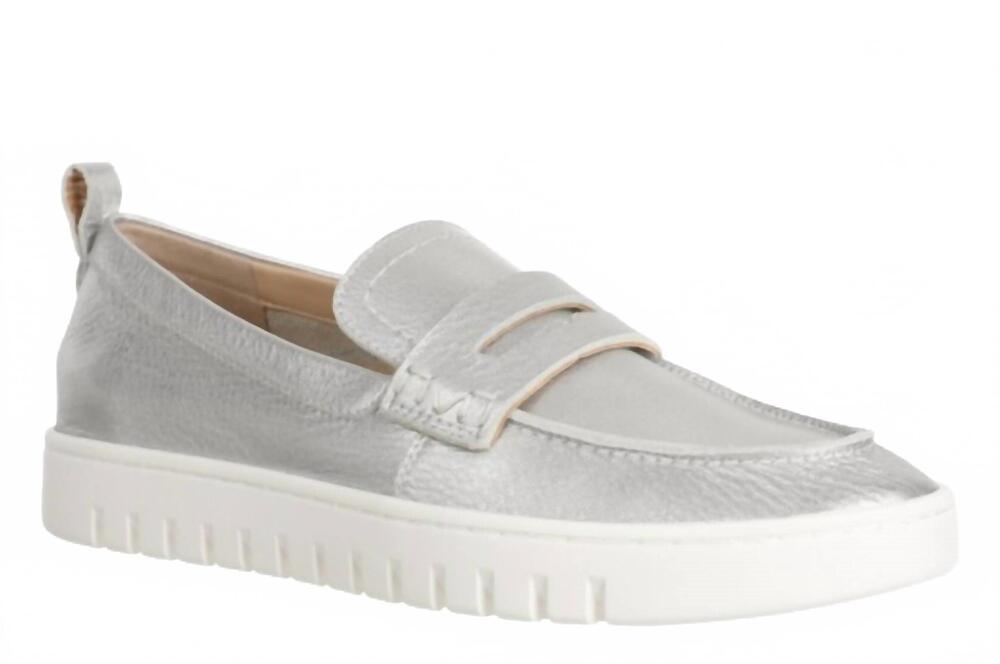NEW VIONIC women's uptown loafer in silver